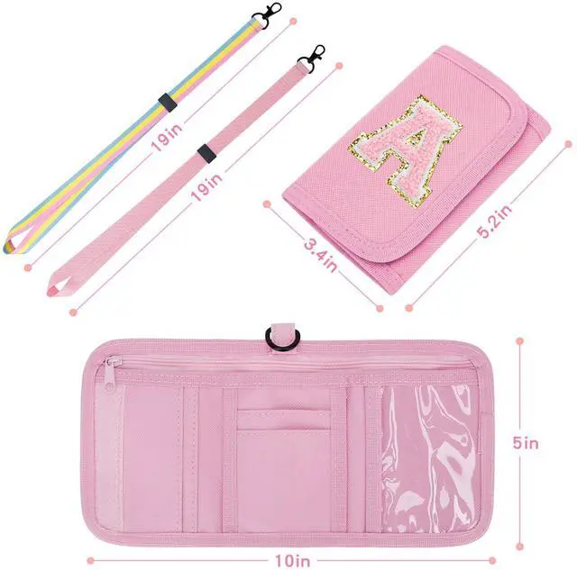 Alt view image 4 of 7 - Gifts for Girls 3 4 5 6 7 8 9 10 11 12 Years Old Kids Wallet(Pink, A)