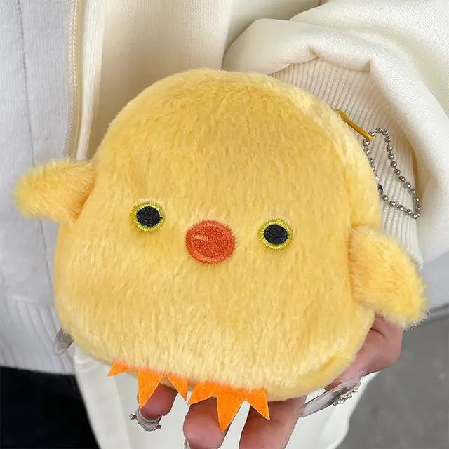 Alt view image 6 of 7 - Yellow Cute Cartoon Coin Purse,Creative Chicken Bag for Mini Zipper Purse Wallets Women's Coin Purses and Pouches Wallets, Card Cases and Money Organizers
