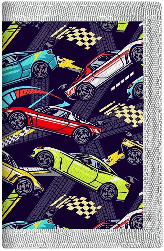 Main image of Kids Wallets for Boys Teen,Cheap RFID Trifold wallet for 4-18 Ages,Toddler/Youth Wallet for kids with Zipper Coin Pocket,Kids Festivals gifts,Birthday Gifts Wallet-QC0014