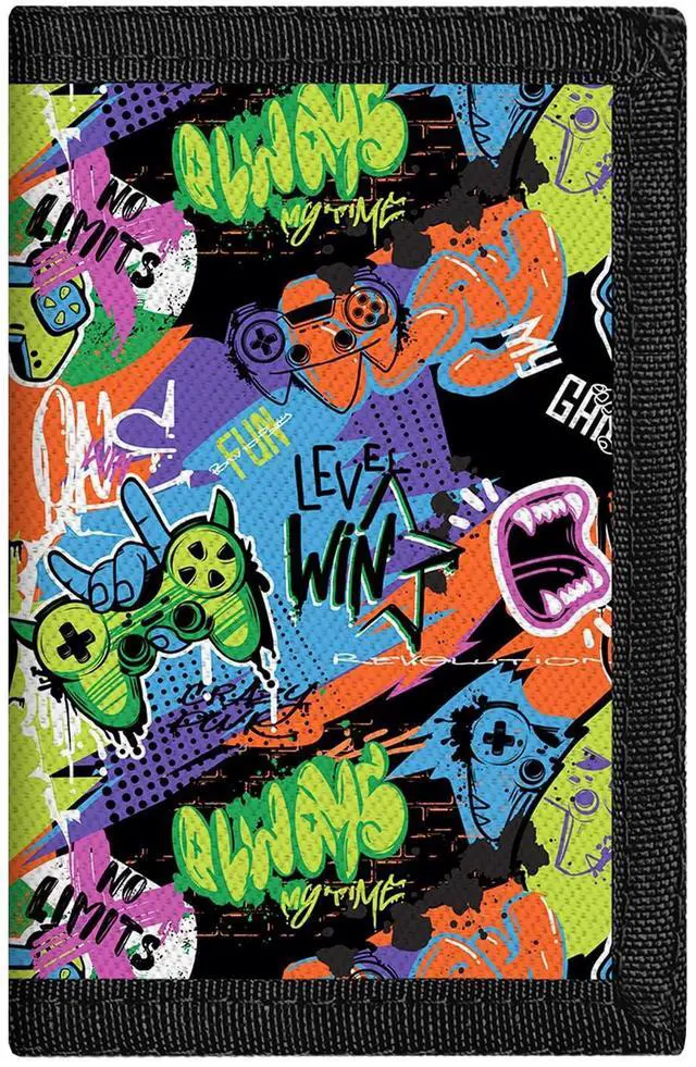 Main image of Kids Wallet for Boys,Kids Wallet w/Zipper Coin Pocket