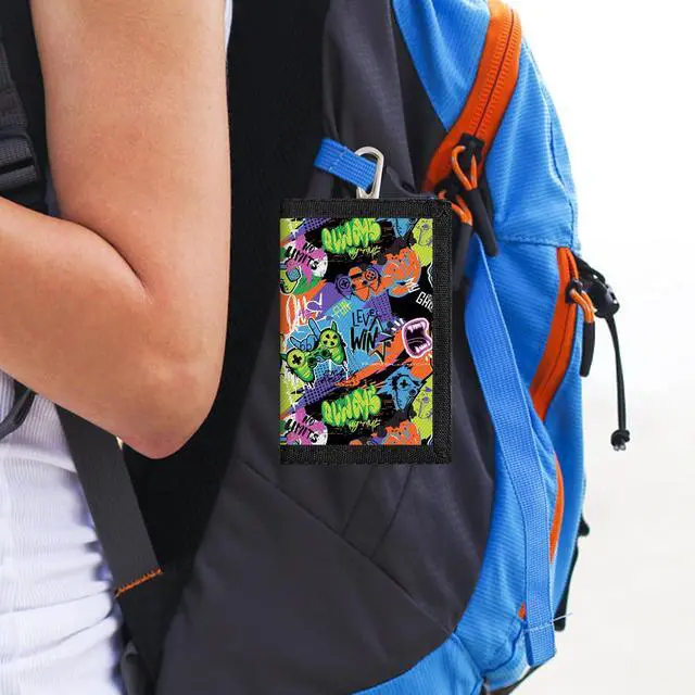 Alt view image 5 of 6 - Kids Wallet for Boys,Kids Wallet w/Zipper Coin Pocket
