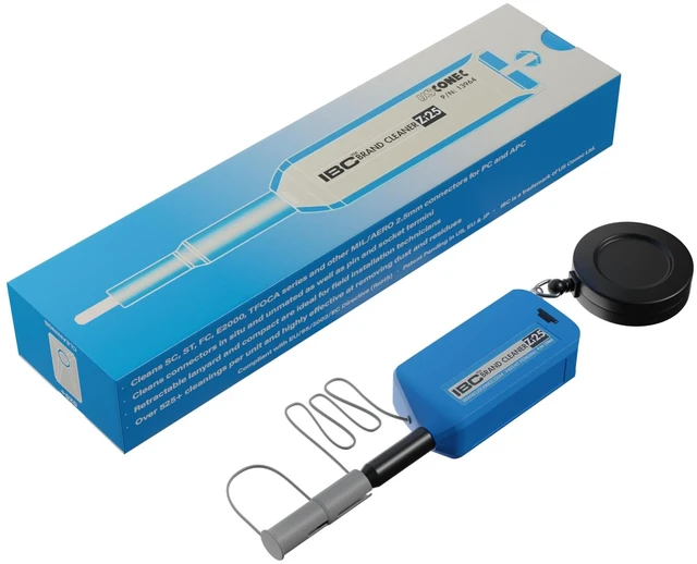 Main image of SpeedaLite US Conec IBC 13964 Fiber Optic Cleaner Pen for SC ST FC D4 E2000