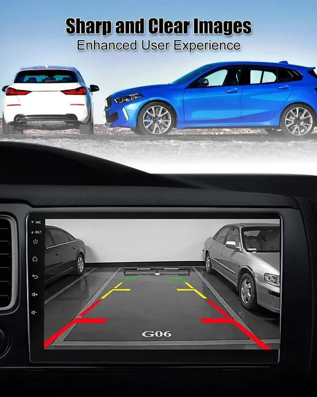 Alt view image 4 of 5 - HD 1280x720p Trunk Handle Backup Camera Fit for BMW F Series 3/4/5 X3 X4 F30 F32 F10 F11 F25 2010-2019, Rear View Reverse Camera with Video Cable Power Cord Replace 51247463163