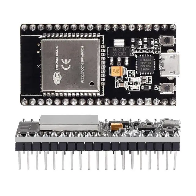 Alt view image 5 of 5 - 5Pcs ESP32 Development Board CP2102 Chip 38Pin Narrow Version WiFi + Bluetooth Microcontroller Dual Cores ESP-32 ESP-32D Board ESP-WROOM-32 2 in 1 Dual Core Low Power Consumption ESP-32