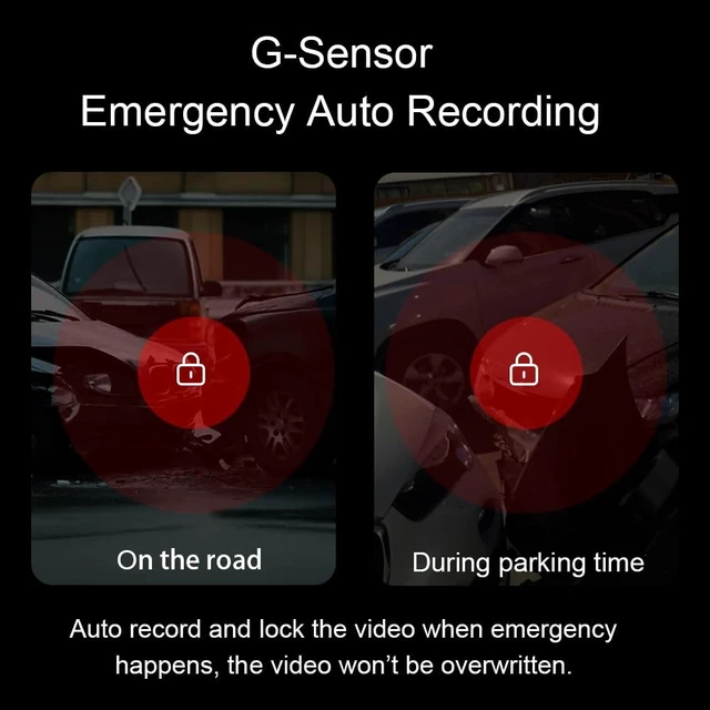 Alt view image 4 of 5 - WEFOKA 4K Dash Cam Suitable for Toyota Camry 2025-2026 LE SE XLE XSE Nightshade (HD2-06090), OEM Factory Look, UHD 2160P Video, Built-in WiFi & APP, Loop Recording, G-Sensor, Plug & Play, 128GB Card