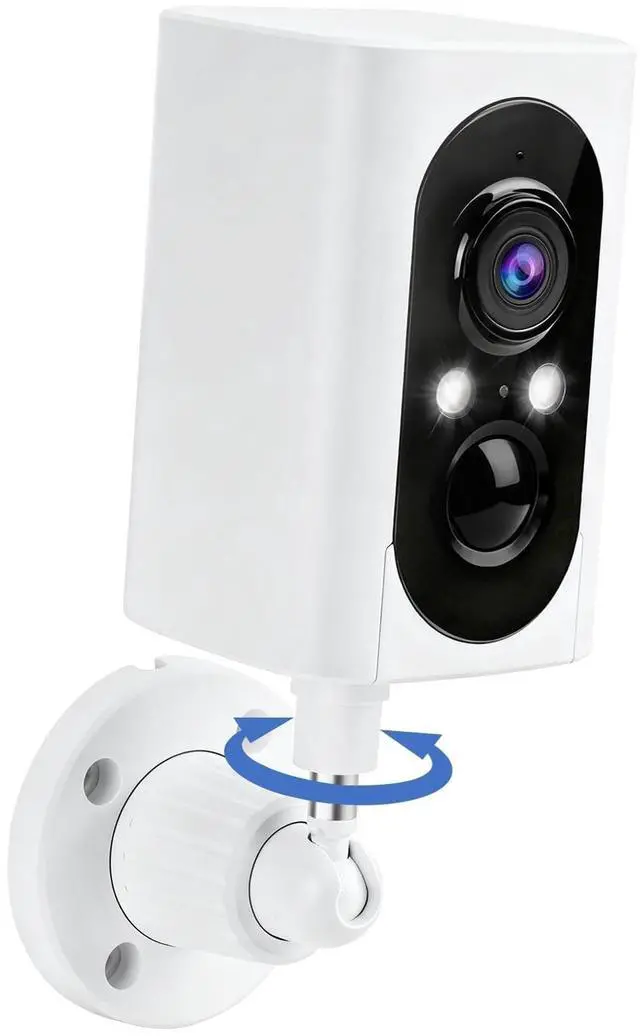 Main image of Security Cameras Wireless Outdoor 355 Pan Rotating 2K Color Night Vision Cameras for Home Security WiFi Battery Outdoor Camera Motion Detection 2-Way Talk IP65 Spotlight Siren SD/Cloud Storage