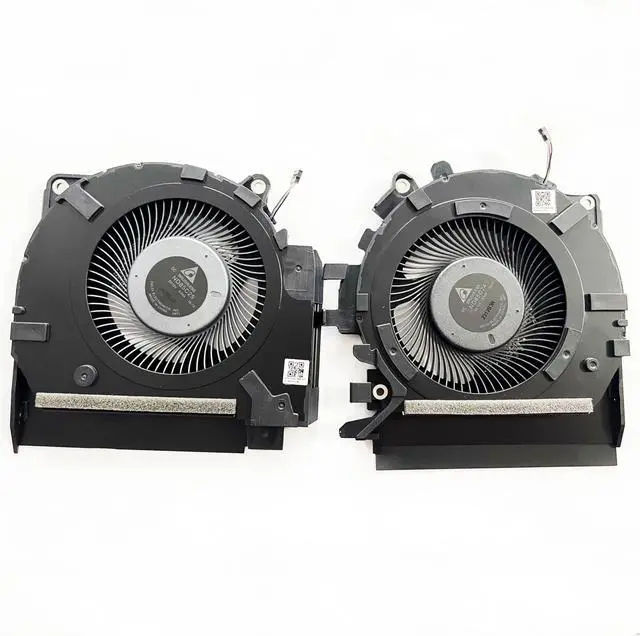 Alt view image 2 of 5 - CPU+GPU Cooling Fan Replacement for HP Envy 15-EP 15T-EP000 15-EP0001DX 15-EP0008CA 15-EP0010CA 15-EP0010NR 15-EP0020CA 15-EP0025CL 15-EP0035CL 15-EP0061NR 15-EP0098NR M04777-001 M04776-001 DC12V
