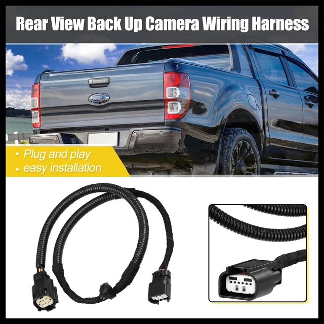 Alt view image 2 of 5 - Hihaha BL3Z14A411A Rear View Back Up Camera Wire Harness for Ford F-150 2010-2014 ^^Durable^^1 Pcs
