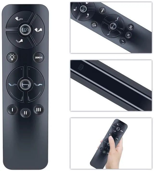 Alt view image 4 of 5 - PZL Replacement Remote Control for Blissful Nights e4 Adjustable Bed Base Frame, for Sleep Science Q-Series Pro, for SBKDP, for Pemberly Row, for Narcisse, for Wayfair, for Ergomotion, for ZzzenSleep