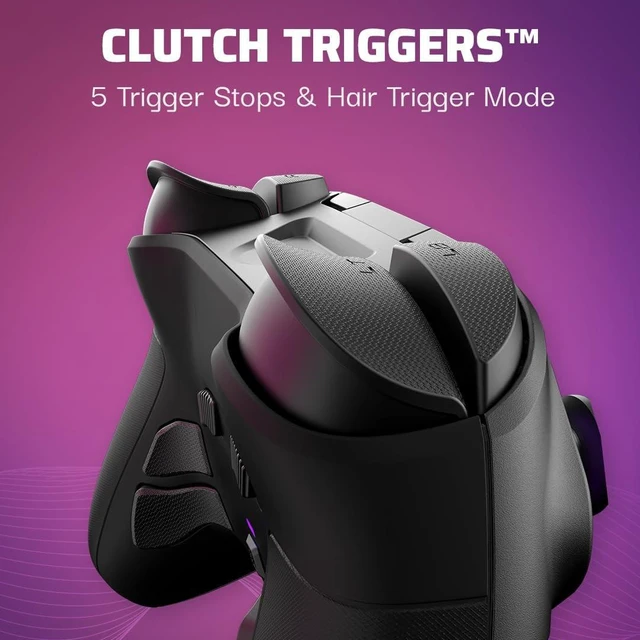 Alt view image 4 of 5 - PDP Victrix Pro BFG Wireless Gaming Controller for Xbox Series X^^S, Xbox One, Windows 10/11, Modular Gamepad, Dolby Atmos Audio, Remappable Buttons, Customizable Triggers/Paddles/D-Pad, PC App