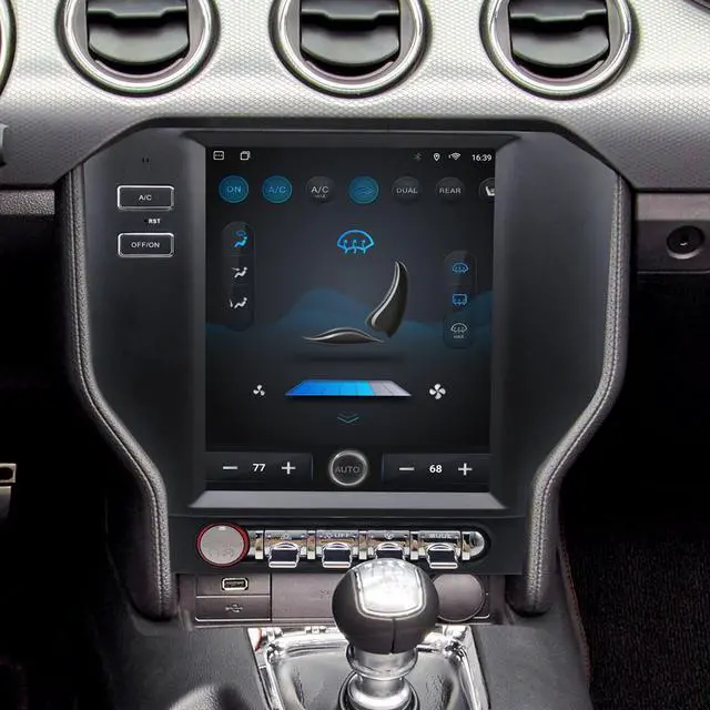 Alt view image 5 of 5 - for Ford Mustang Radio Upgrade 2015-2023,Android Stereo Replacement,Touch Screen,8core CPU,Carplay and Android Auto,Keep SWC and Factory Camera