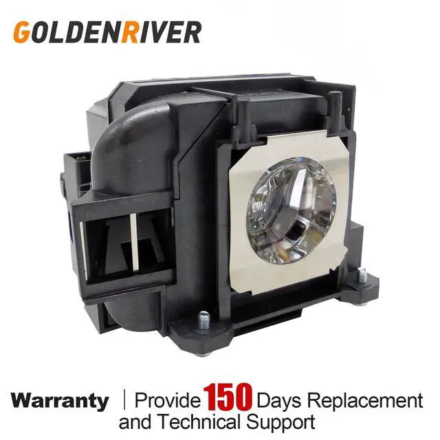 Alt view image 2 of 5 - GOLDENRIVER EP78 / V13H010L78 Replacement Projector Lamp with Housing Compatible with EB-945 EB-955W EB-965 EB-98 EB-S17 EB-S18 EB-SXW03 EB-SXW18 EB-W18 EB-W22 EB-W28 EB-X03 EB-X18 EB-X20