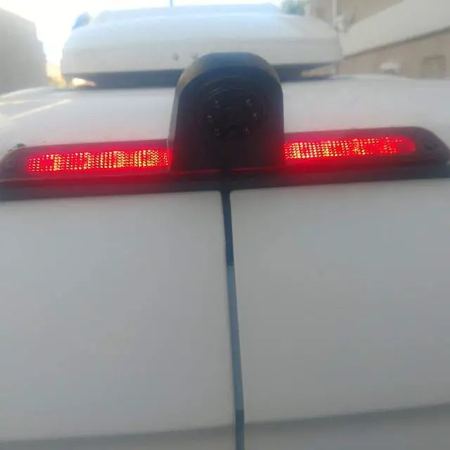 Alt view image 4 of 5 - KNRAGHO Sprinter Brake Light Backup Camera Compatible for B E N Z Sprinter/Crafter Vans (Without Monitor and Without led Light)
