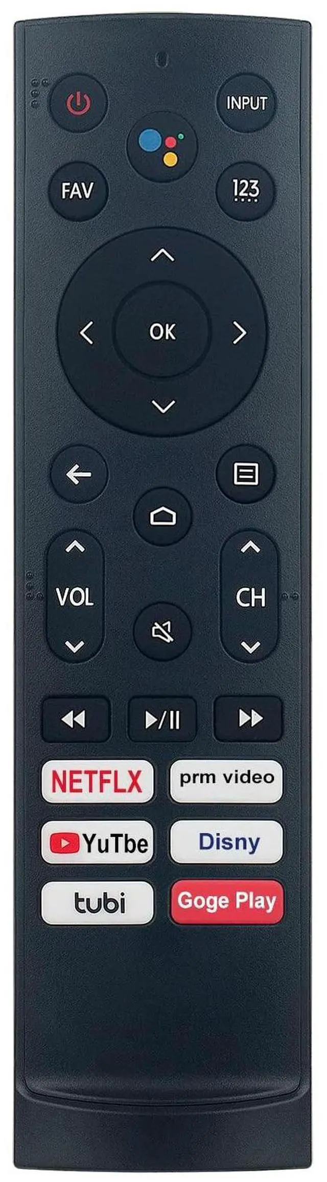 Main image of ALLIMITY ERF3B90H Voice Replace Remote Control Compatible with Hisense 4K OLED LCD HDTV 100L5G-CINE100A 100L9G-CINE100A PX1 120L5G-CINE120A 120L9G-CINE120A PX1-PRO 100L5G 100L5G-DLT100B