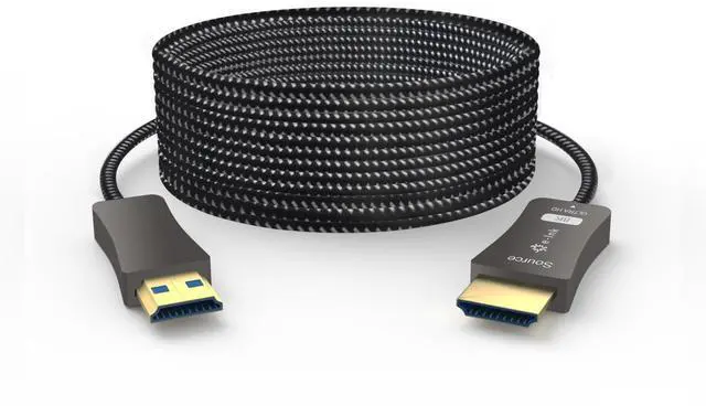 Main image of Throncom 8K HDMI Fiber Optic Cable 10m(32.8ft), HDMI 2.1 Ultra High Speed 48Gbps 8K60Hz 4K120Hz Slim Braided Cable HDR/eARC HDCP 2.2/3D