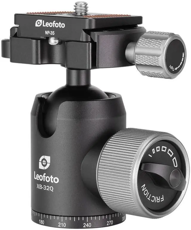 Main image of Leofoto XB-32Q Ball Head with NP-35 Quick Release Plate ^^ Arca Compatible