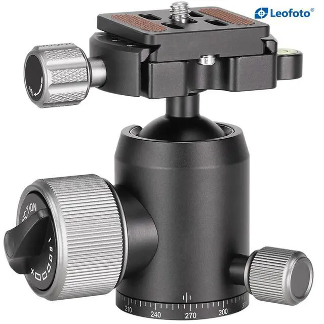 Alt view image 4 of 5 - Leofoto XB-32Q Ball Head with NP-35 Quick Release Plate ^^ Arca Compatible