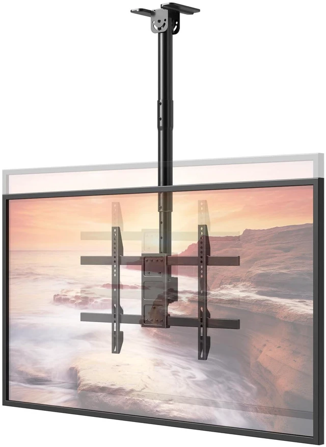 Main image of PUTORSEN Ceiling TV Mount for 43-86 Inch, Adjustable Full Motion Bracket