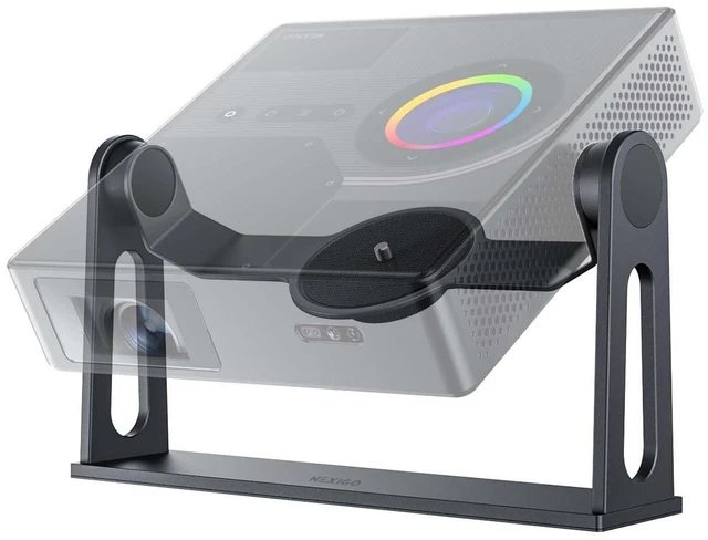 Main image of NexiGo Gimbal Desktop Stand for Nova Mini Projector, 360 Degrees Adjustable Tilt, Compact Stylish Design, Easy Setup, Ideal for Ceiling, Bedroom & Backyard