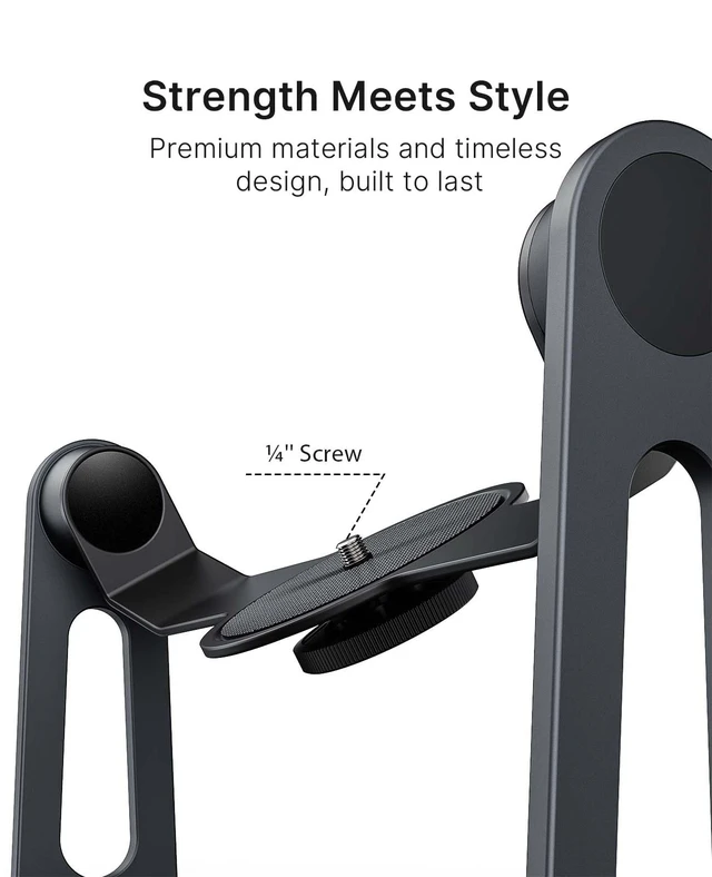 Alt view image 3 of 5 - NexiGo Gimbal Desktop Stand for Nova Mini Projector, 360 Degrees Adjustable Tilt, Compact Stylish Design, Easy Setup, Ideal for Ceiling, Bedroom & Backyard