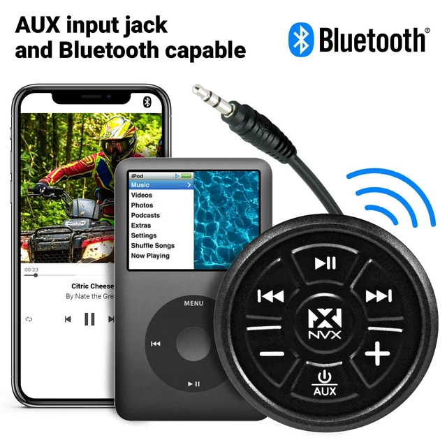 Alt view image 4 of 5 - NVX XUBT4 Universal Marine Grade Bluetooth 4.0 Audio Receiver & Controller for Boats/Cars/ATV