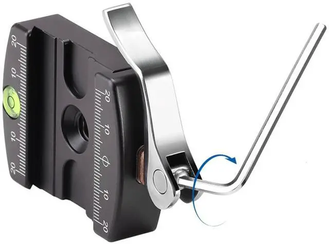 Alt view image 4 of 4 - Leofoto LH-LR Ball Head, Lever Release, Bubber Level, Low Profile, 3/8" Srew Hole, Arca Compatible (LH-30LR)