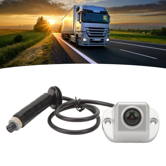 Alt view image 4 of 5 - KIMISS Side View Camera for RV Truck Bus 150 Degree Wide Angle Night Vision 4 PIN Aviation Connector Blind Spot Camera 1080P