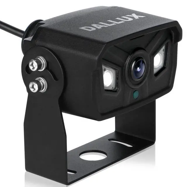 Alt view image 2 of 5 - Bus Truck Vehicle Backup Cameras Wide View Angle Cab Cam Rearview Reverse Waterproof Night Vision 4 Pin Camera for Travel Trailer/Pickup/Van/Oversize Truck/Fifth Wheel/RV Camper/Motor Home (12-24V)