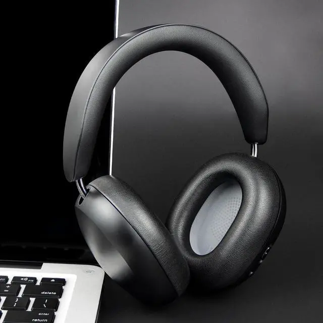 Alt view image 3 of 5 - SOULWIT Earpads Replacement for Sonos Ace Wireless Over Ear Headphones, Ear Pads Cushions with Soft Protein Leather, High-Density Foam - Black