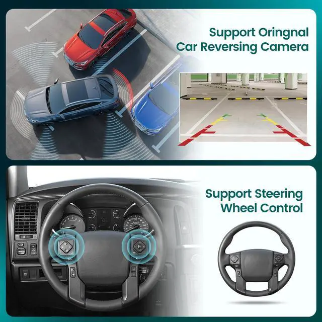 Alt view image 4 of 5 - 16 PIN Car Radio Stereo Wiring Harnesses with CANBUS - Aftermarket Cable Wire Adapter for Toyota Corolla Camry RAV4 Prado Highlander Sienna, Support JBL/Backup Camera/SWC