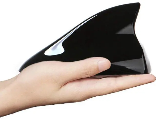 Main image of Car roof Antenna Replacement Shark fin Cover Accessories for Toyota Prius(2010-2015), Matrix(2009-2013). (Advanced Style, Black)