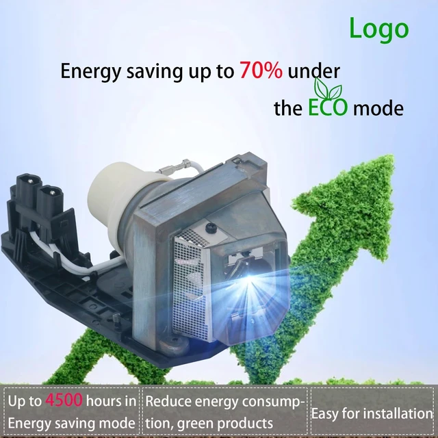Alt view image 2 of 5 - PXOEH A+ Quality 330-6581 1510X 1610X 1610HD for DELL 1510X 1610X 1610HD 725-10229 KFV6M Premium Quality Replacement Projector Lamp Bulb with Housing