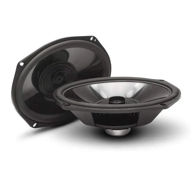 Alt view image 2 of 5 - Rockford Fosgate TMS69BL9813 Power Harley Davidson Saddlebag Speaker Audio Kit with Harness and All Installation Hardware (1998-2013)