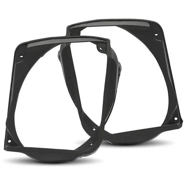 Alt view image 4 of 5 - Rockford Fosgate TMS69BL9813 Power Harley Davidson Saddlebag Speaker Audio Kit with Harness and All Installation Hardware (1998-2013)
