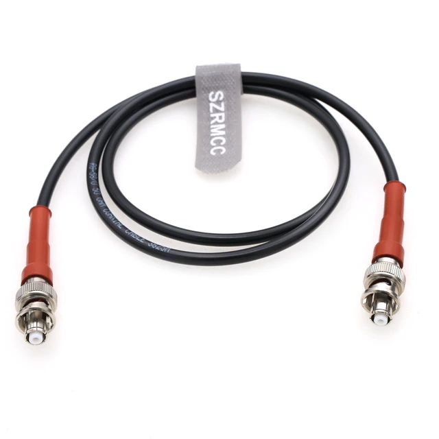 Alt view image 4 of 5 - SZRMCC SHV Male to SHV Male Coaxial Cable 50ohm High Voltage 5000V Test Cable for Thorlabs' Piezo Amplifier BPA100 (3m)