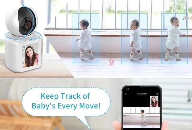 Alt view image 5 of 5 - Assistive Technology Services Voice Activated or one Button Press WiFi AI Camera. Contact Caregiver or Friends on a Second Camera or app Two Way Video and Voice