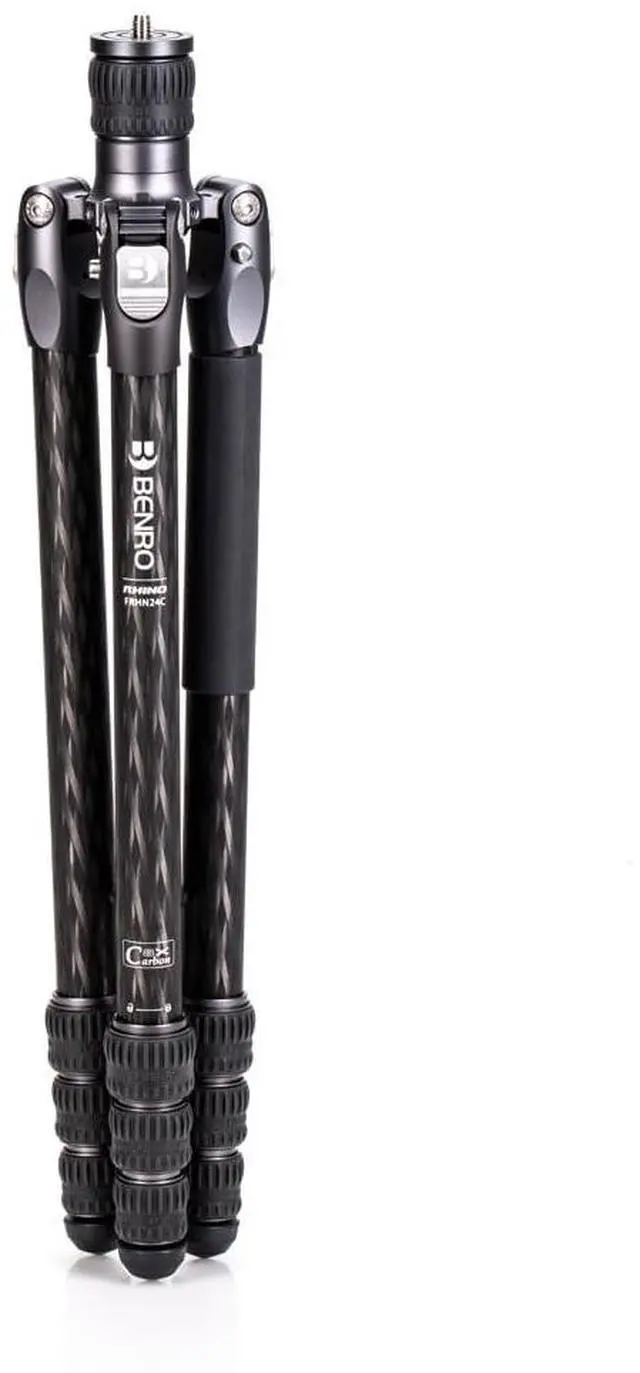 Alt view image 3 of 5 - Benro Rhino Carbon Fiber Two Series Tripod/Monopod (FRHN24C)
