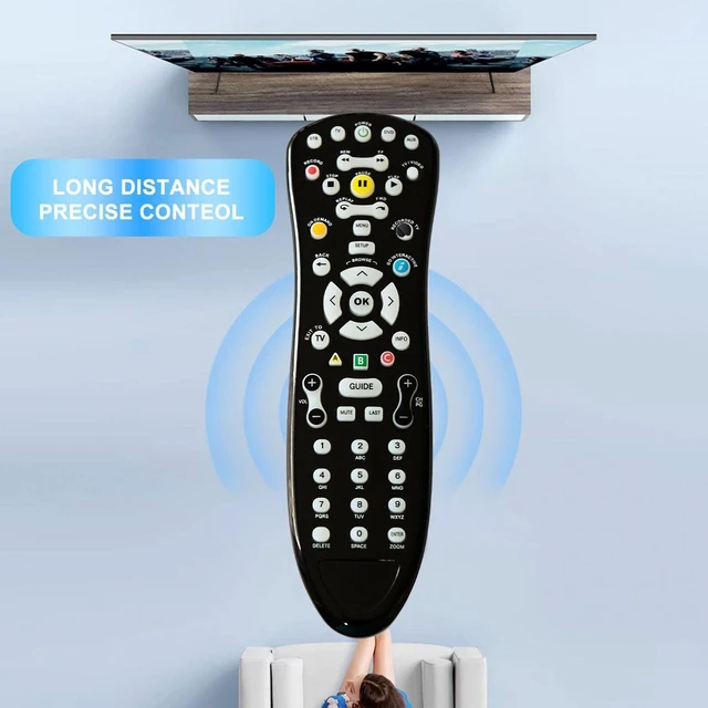 Alt view image 5 of 5 - S10 ATT Universal TV Remote Control, Replacement Remote, Easy Setup, Wide Compatibility S10 ATT Remote Control Replacement