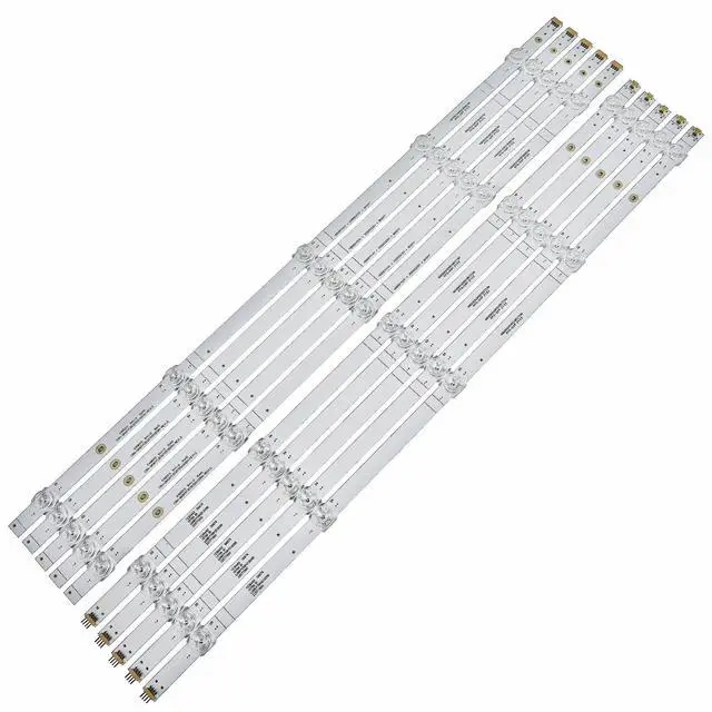 Main image of XIMAIACC 10 Pieces LED Backlight Strips for 60A6G LB60018V 60E3F HD600Y1U41 CRH-BK60Y13030T051005N-REV1.5 HD600Y1U42/S0/ROH HD600Y1U41/S0/ROH