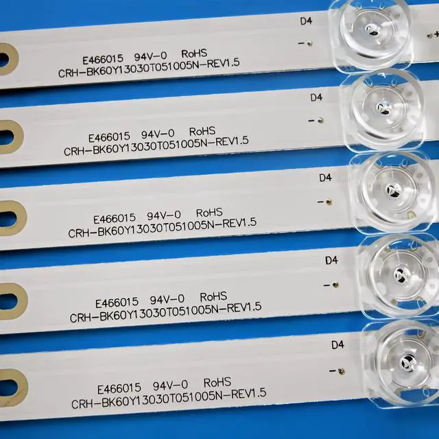Alt view image 3 of 5 - XIMAIACC 10 Pieces LED Backlight Strips for 60A6G LB60018V 60E3F HD600Y1U41 CRH-BK60Y13030T051005N-REV1.5 HD600Y1U42/S0/ROH HD600Y1U41/S0/ROH