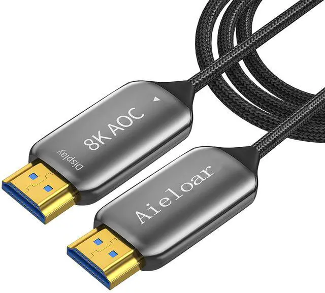 Main image of Aieloar Fiber Optic HDMI 2.1 Cable 65ft, 8K HDMI Cable 60Hz Support with Ultra High Speed 48Gbps,4K@120Hz,Dynamic HDR10,eARC,HDCP2.2