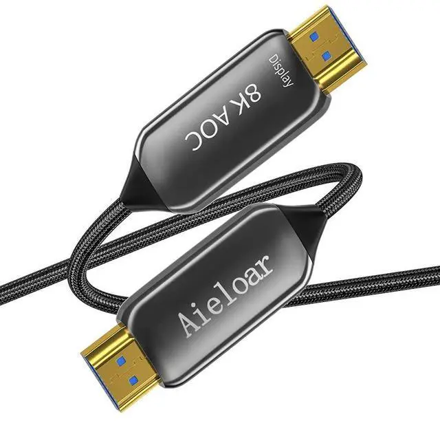 Alt view image 3 of 5 - Aieloar Fiber Optic HDMI 2.1 Cable 65ft, 8K HDMI Cable 60Hz Support with Ultra High Speed 48Gbps,4K@120Hz,Dynamic HDR10,eARC,HDCP2.2
