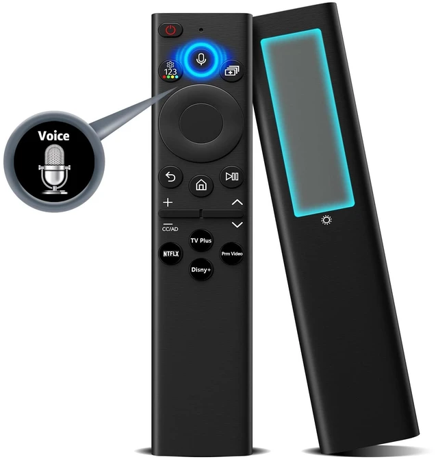 Main image of PZL Replacement BN59-01385A Solar Voice Remote for Samsung Smart Frame TV Remote Control, Compatible with Samsung 2021-2023 Neo LED 4K Crystal UHD Ultra HD TV