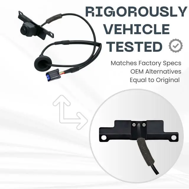 Alt view image 3 of 5 - Backup Camera Replaces for 2017-2019 Kia Soul OE Part # 95760-B2010