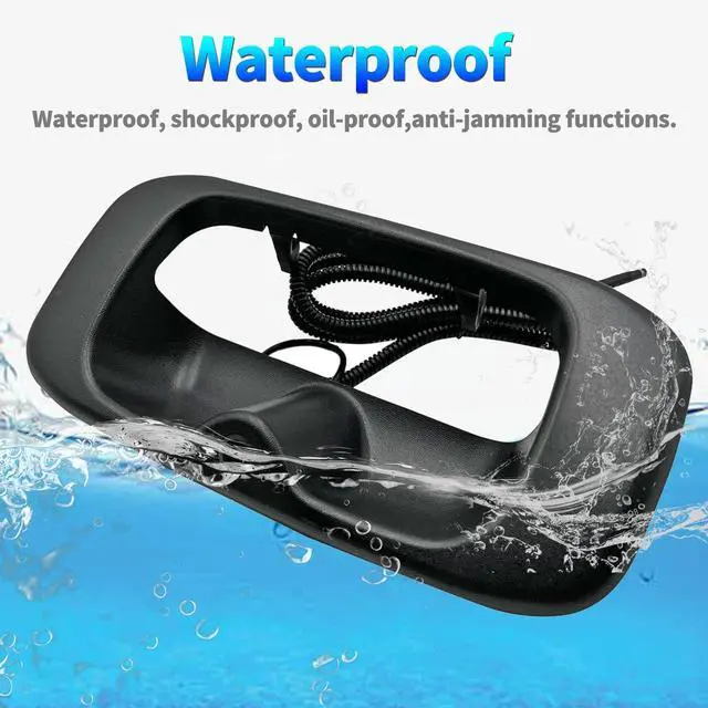 Alt view image 5 of 5 - wzruiqipei Rear View Camera Car Backup Tailgate Handle Camera Compatible with Chevy Silverado GMC Sierra 1500 2500 3500 1999-2006 Tailgate Door Handle Replacement Camera