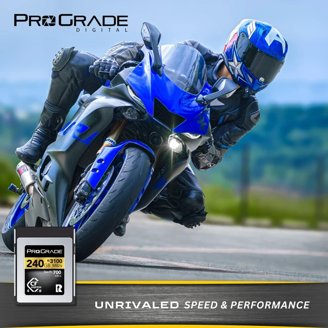 Alt view image 3 of 5 - ProGrade Digital 240GB CFexpress 4.0 Type B Memory Card (Gold)