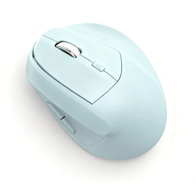 Main image of MODIDSTU Ergonomic Vertical Mouse Wireless, Rechargeable Ergo Mouse for Carpal Tunnel Relief, 3200DPI Adjustable, 6 Buttons for PC/Laptop/Mac/Windows (Aqua Green)