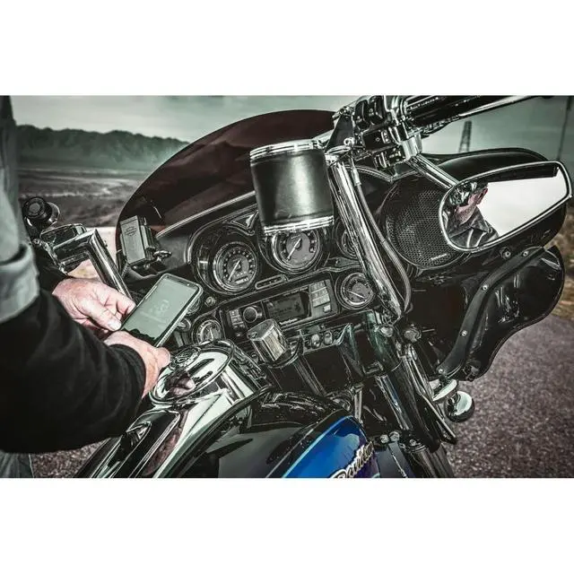 Alt view image 5 of 5 - Rockford Fosgate PMX-HD9813 Direct Fit Digital Media Receiver for 1998-2013 Harley Davidson