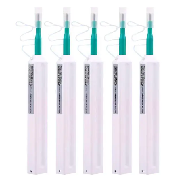 Alt view image 4 of 5 - USON Fiber Optic Cleaning Pen - 2.5mm Ferrule Cleaner for SC/FC/ST Connectors, 800+ Cleans, 184 Rotatable Retractable Anti-Static Fiber Optic Connector Cleaner for Single/Multi-Mode Patch Cords 5pc