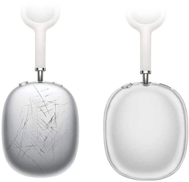 Alt view image 4 of 5 - Sahara for Apple AirPods Max Case Cover - Slim TPU Protective Design with Anti-Slip Grip & Flexible Fit, Venture Series (Transparent Clear)